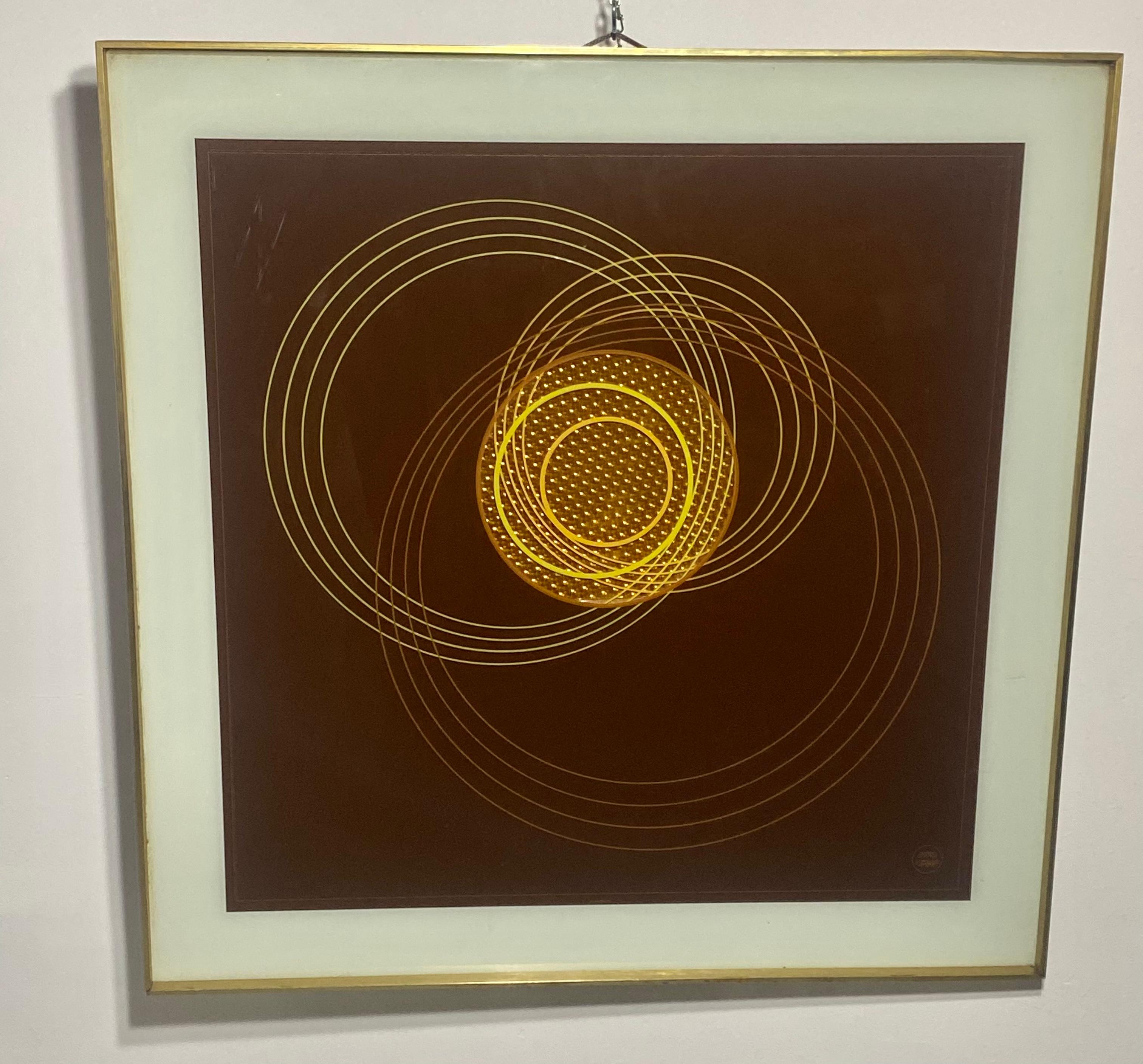 Postmoderne  Art optique original d'Effentricity d'Ernest Lurker en vente