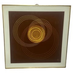  Optische Kunst von Ernst Lurker „Effentricity“