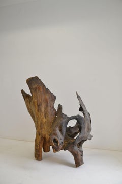 Original Bio-Baumstamm-Wurzelstuhl