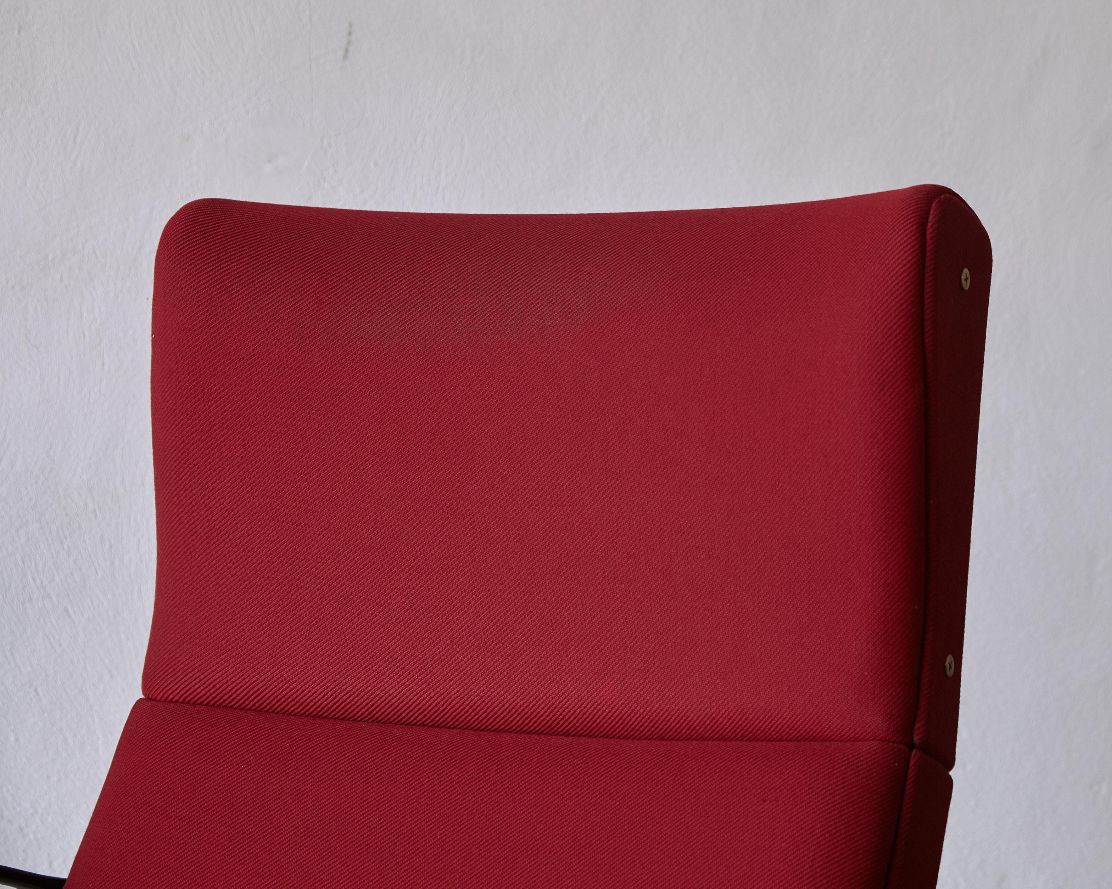 Original Osvaldo Borsani P40 Reclining Chair, Tecno, Italy, 1950s/60s For Sale 6