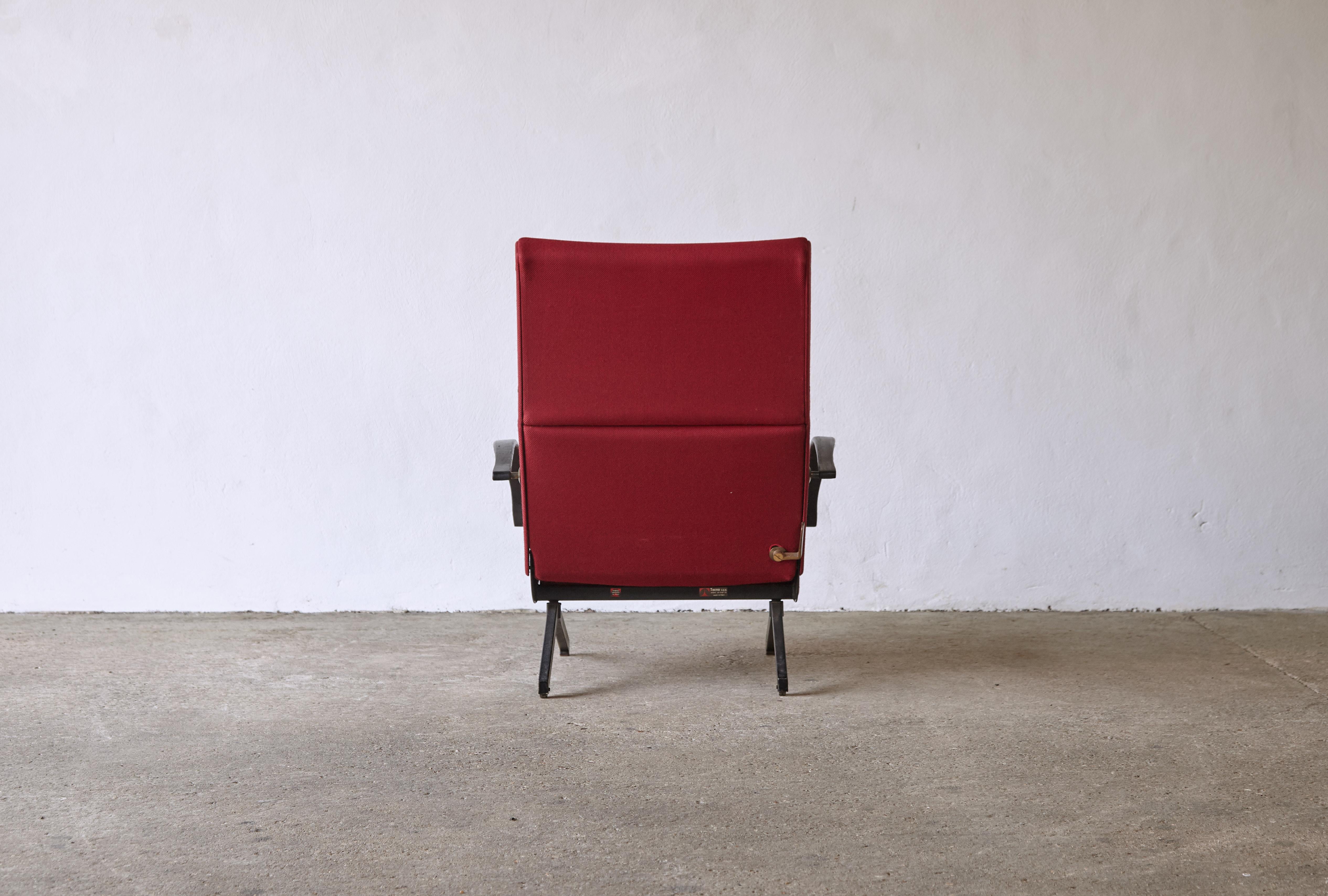 Original Osvaldo Borsani P40 Reclining Chair, Tecno, Italy, 1950s/60s For Sale 1