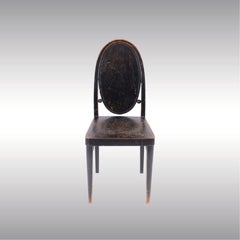 Originaler Otto Prutscher & Gebrueder Thonet Wiener Jugendstil-Stuhl, 20. Jahrhundert