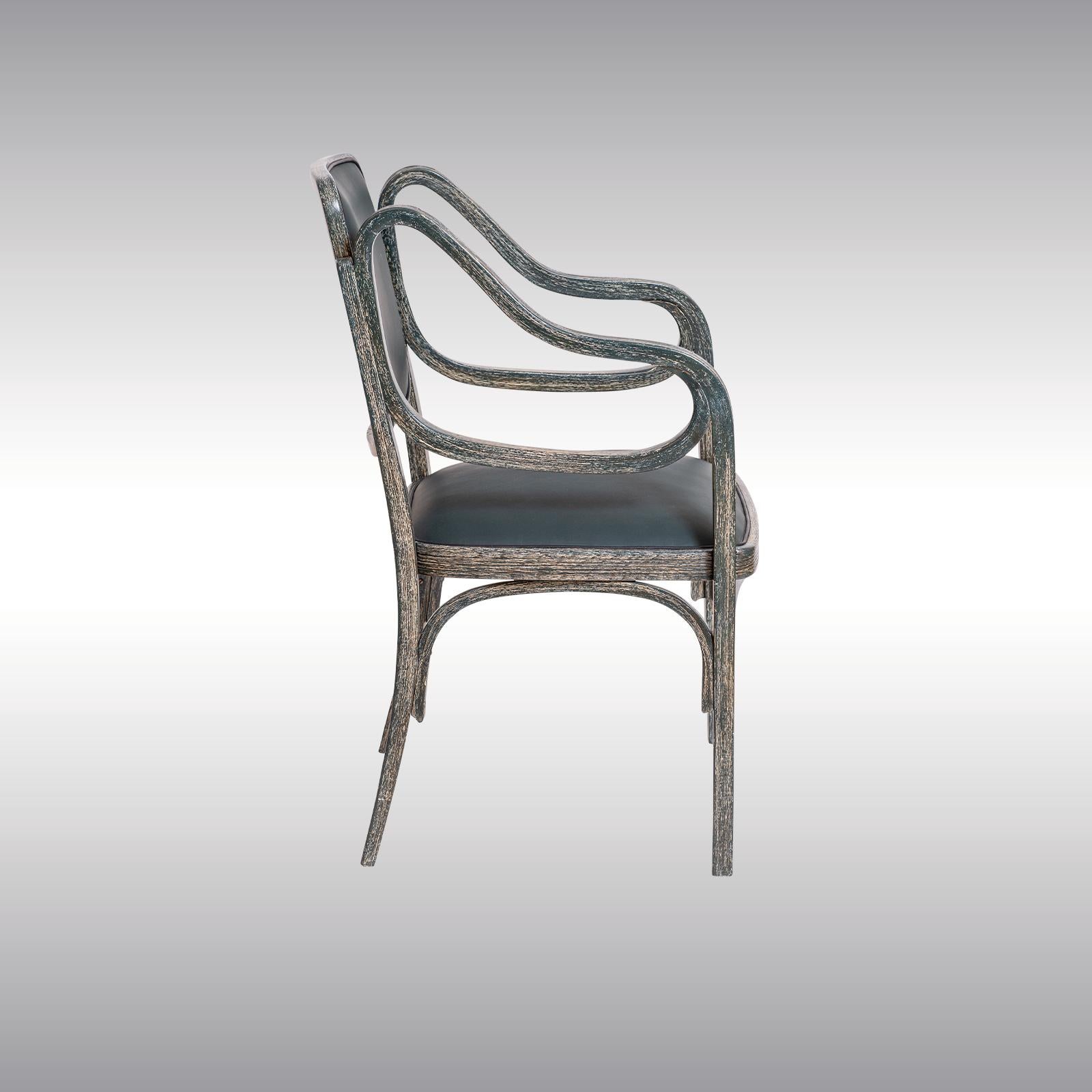Austrian Original Otto Wagner Armchair 1901 Jugendstil, Secession Style, 1901 For Sale