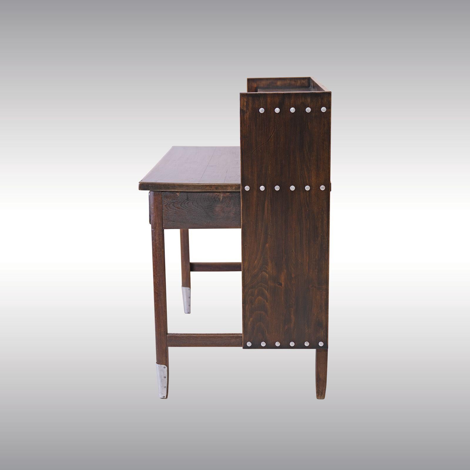 Hand-Crafted Original Otto Wagner for Thonet 1905 Writing Desk Postal Saving Bank Vienna For Sale