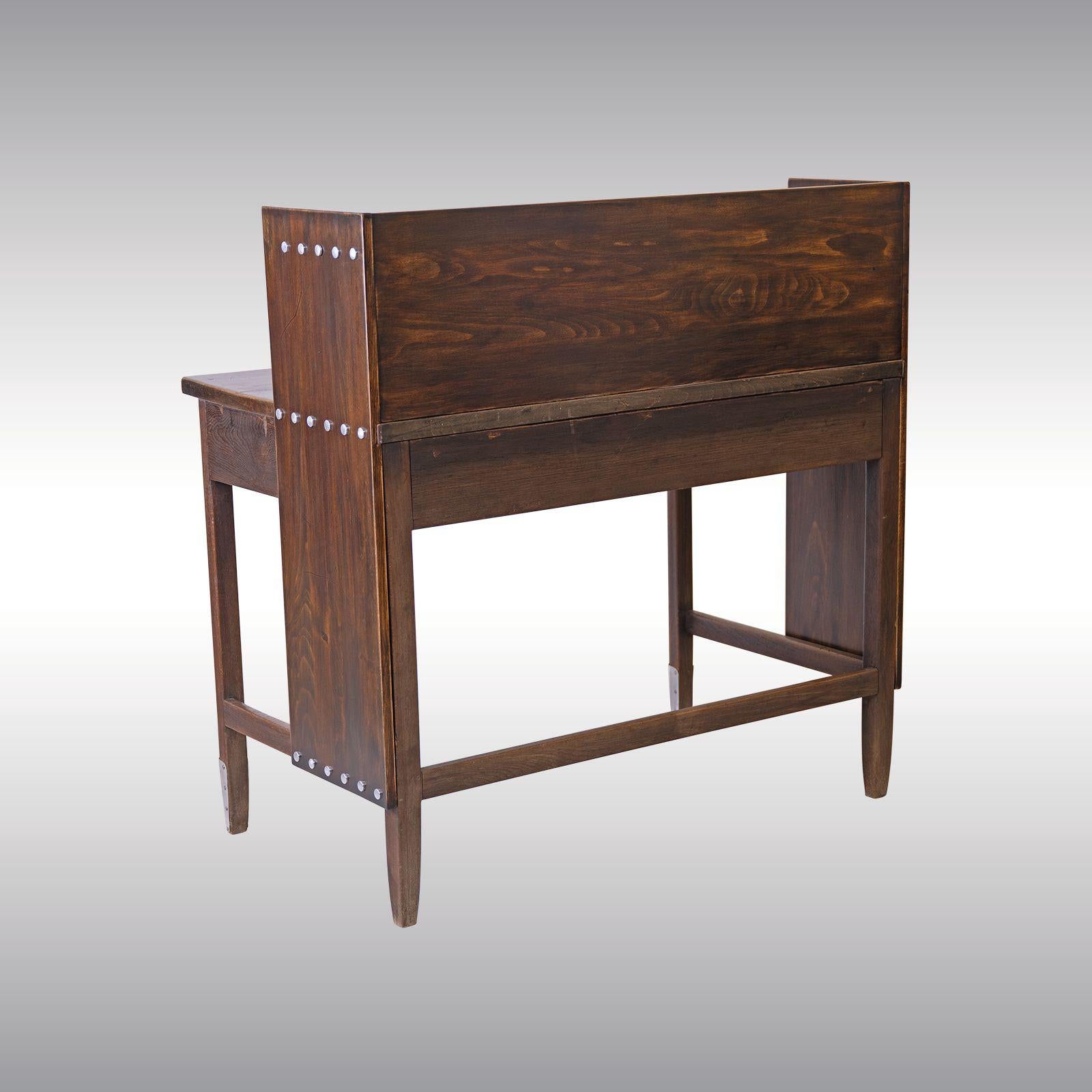 20th Century Original Otto Wagner for Thonet 1905 Writing Desk Postal Saving Bank Vienna For Sale