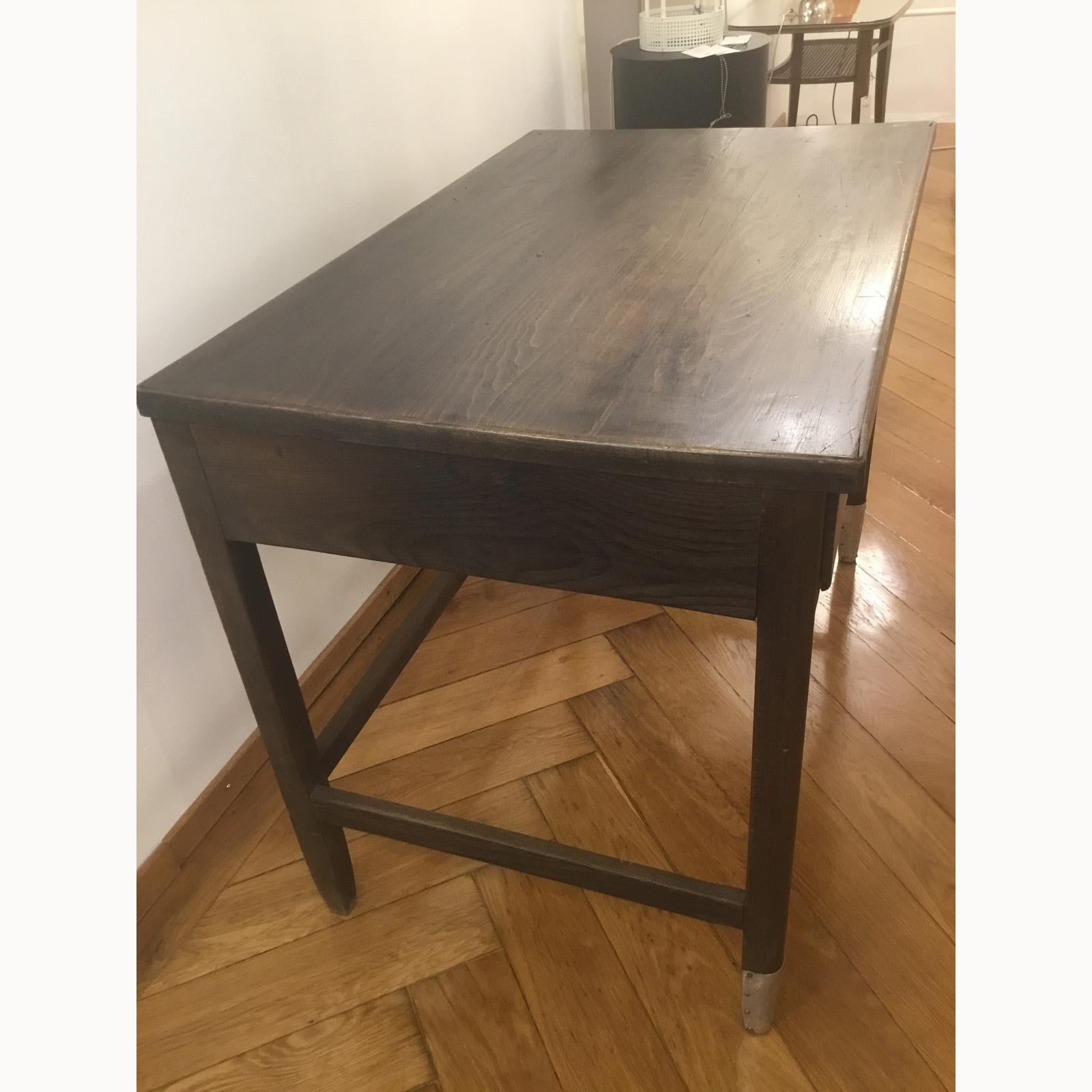 Bois Bureau d'écriture d'origine Otto Wagner pour Thonet 1905 Tirelire de conserve-poste Vienne en vente