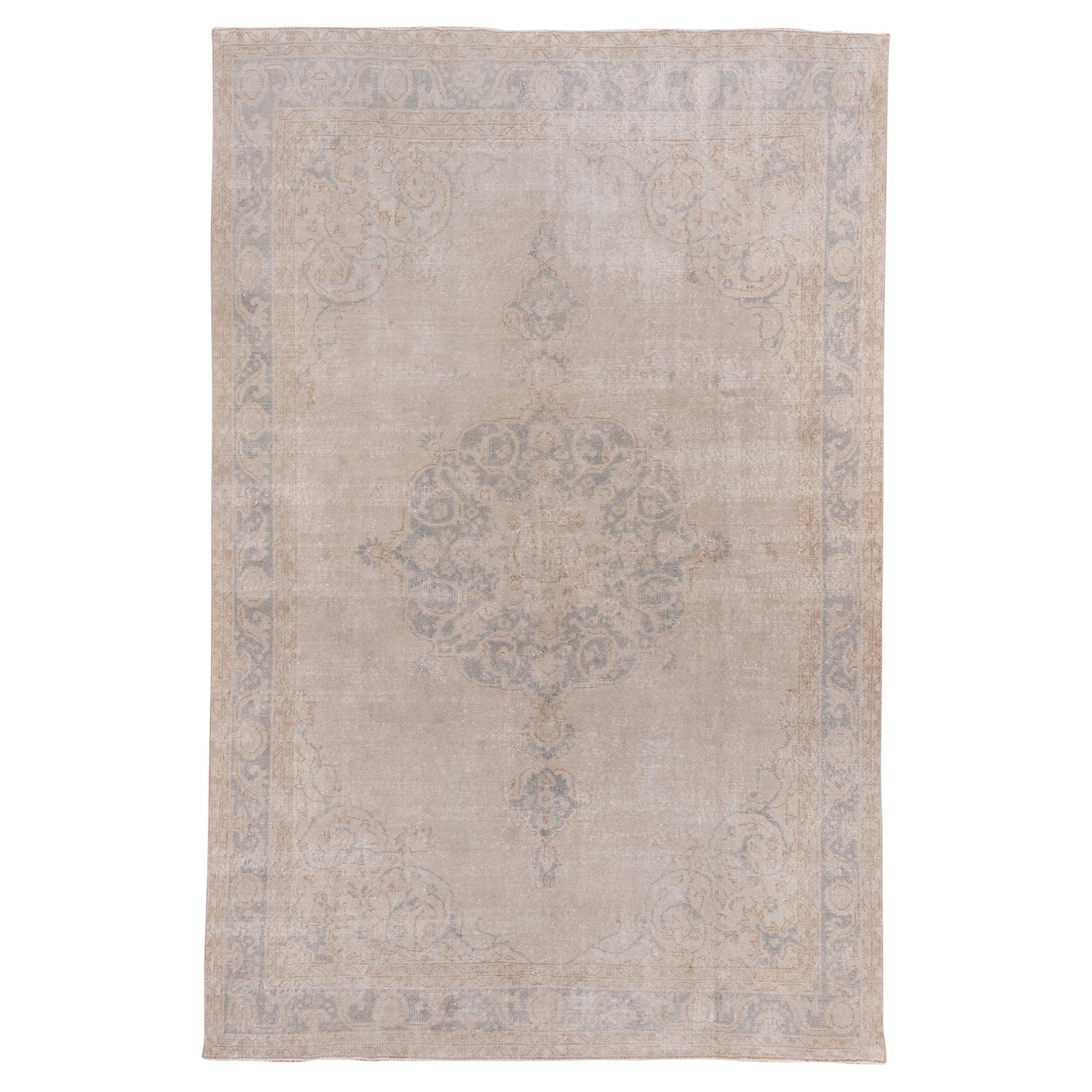 Original Oushak Design Zentralmotiv im Oushak-Design