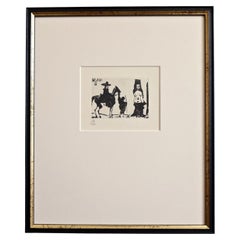 Original Pablo Picasso Etching from La Celestine, Bloch 1636