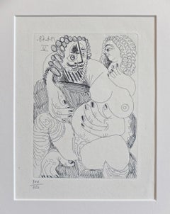 Original Pablo Picasso Etching from La Celestine, Bloch 1648