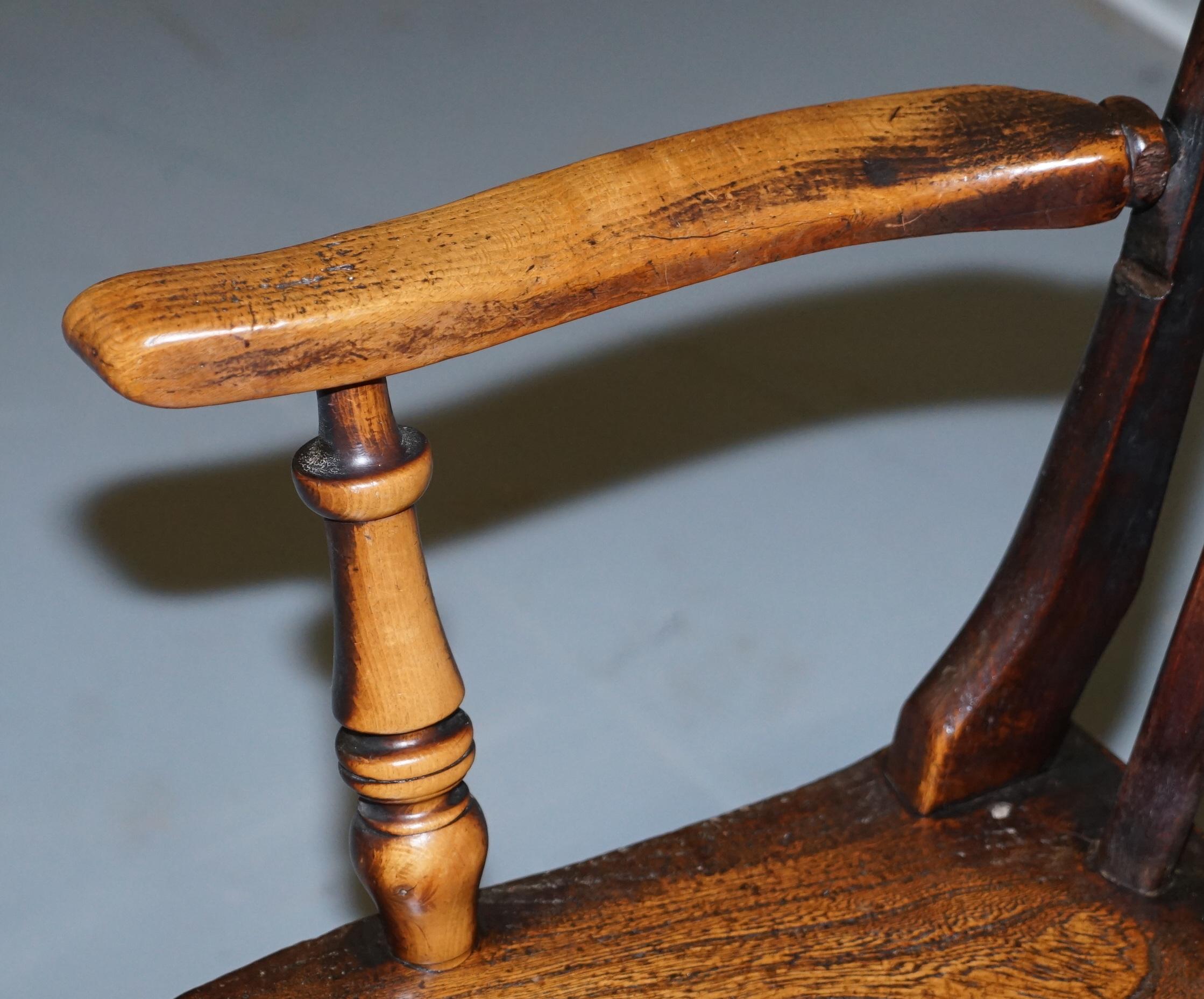 Oxford Windsor-Sessel aus Ulmenholz, 19. Jahrhundert, unberührt (Englisch) im Angebot