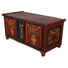 Original Painted Austrian Coffer