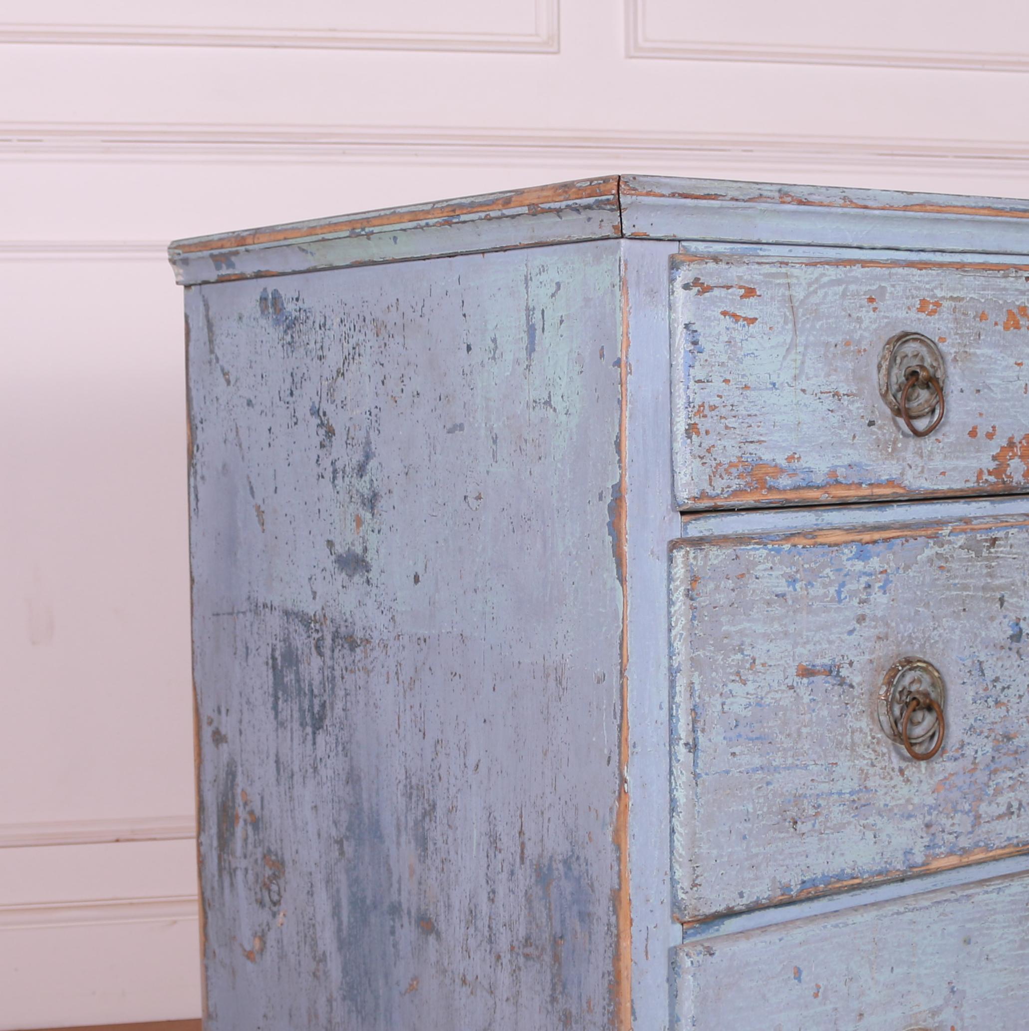 Original Painted Austrian Commode In Good Condition For Sale In Leamington Spa, Warwickshire
