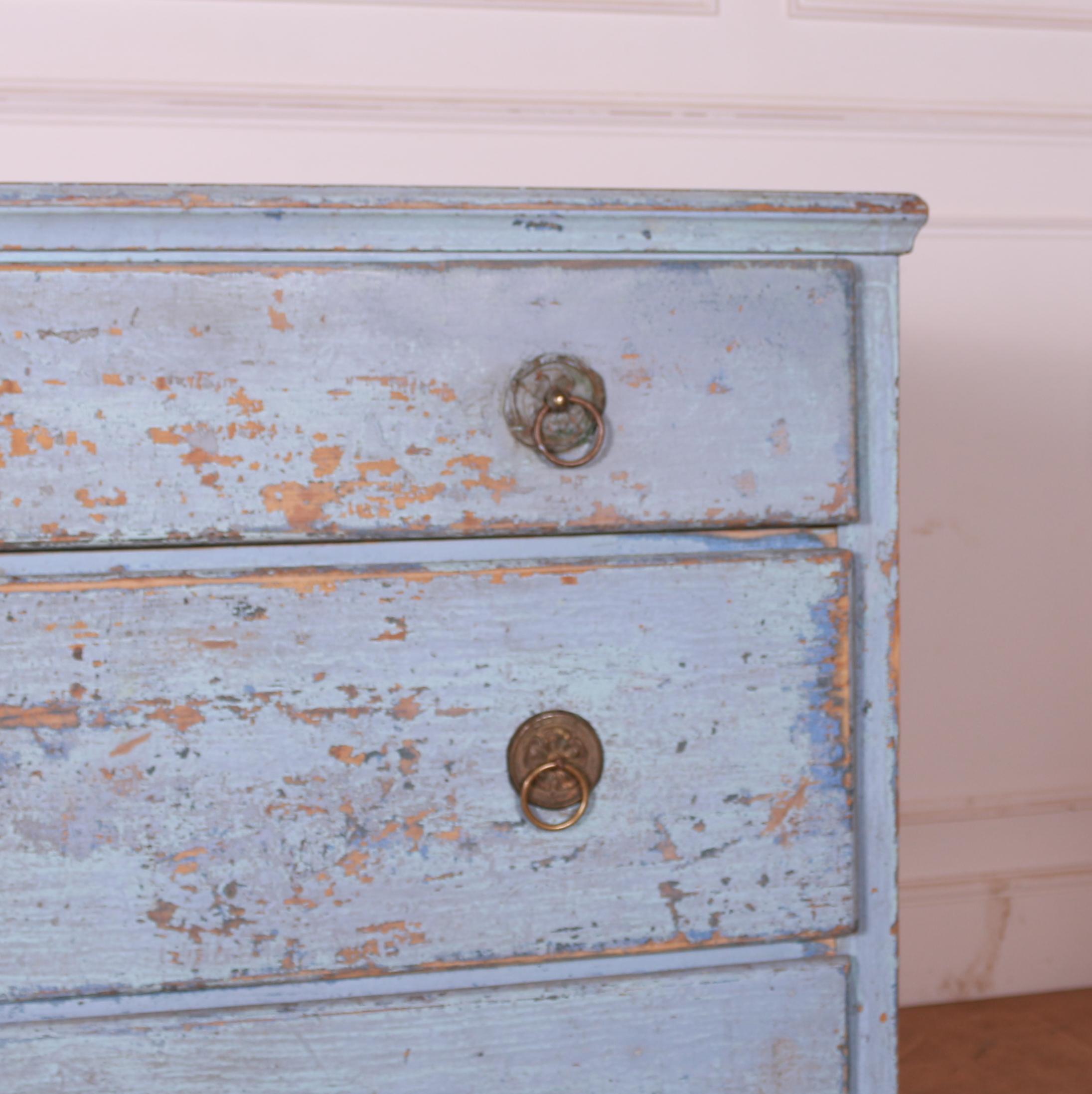 19th Century Original Painted Austrian Commode For Sale