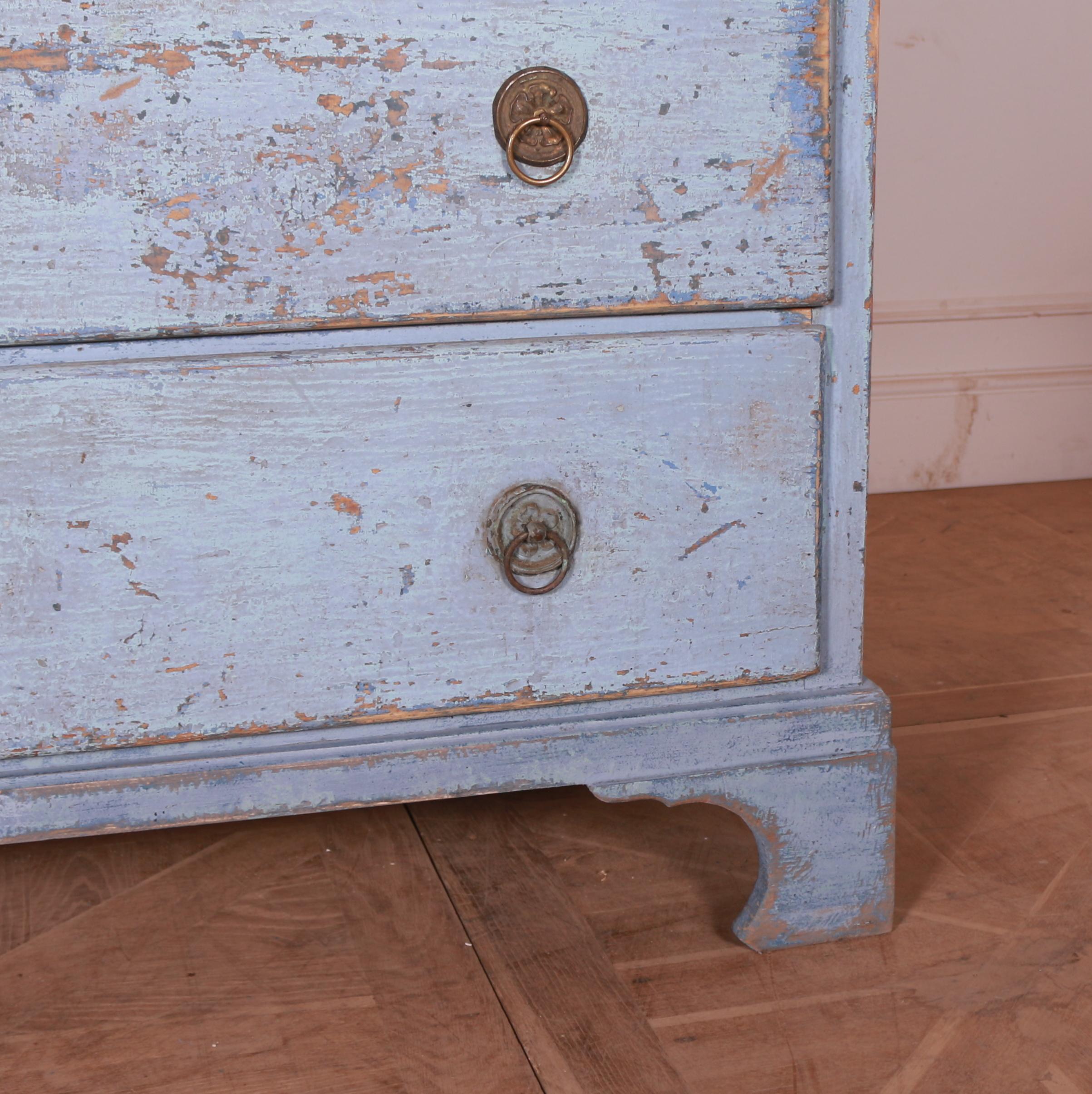 Pine Original Painted Austrian Commode For Sale