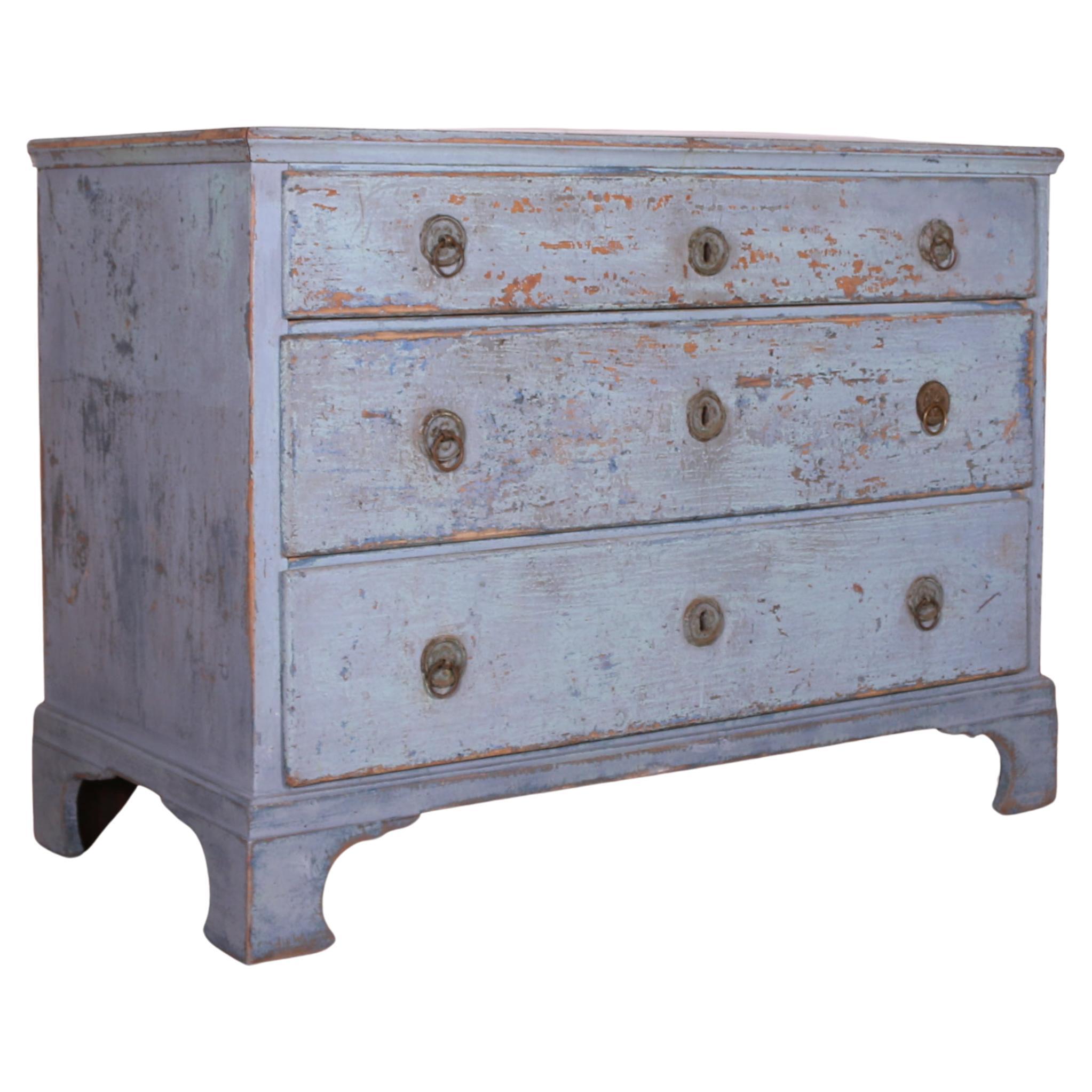 Original Painted Austrian Commode For Sale