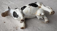 Original Painted Cast Iron Cow
