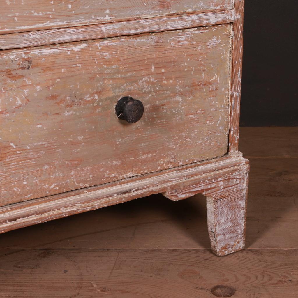English Original Painted Chest of Drawers