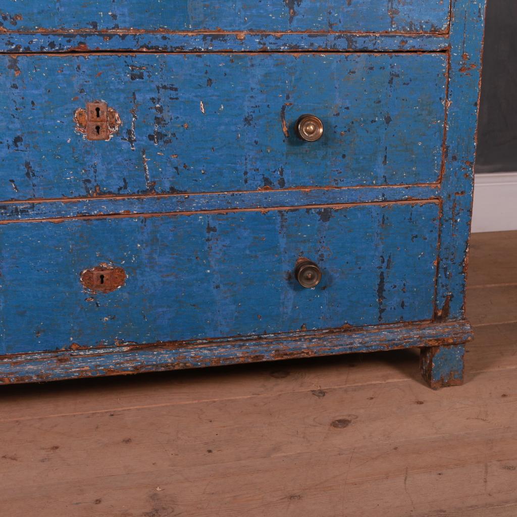 19th Century Original Painted Commode