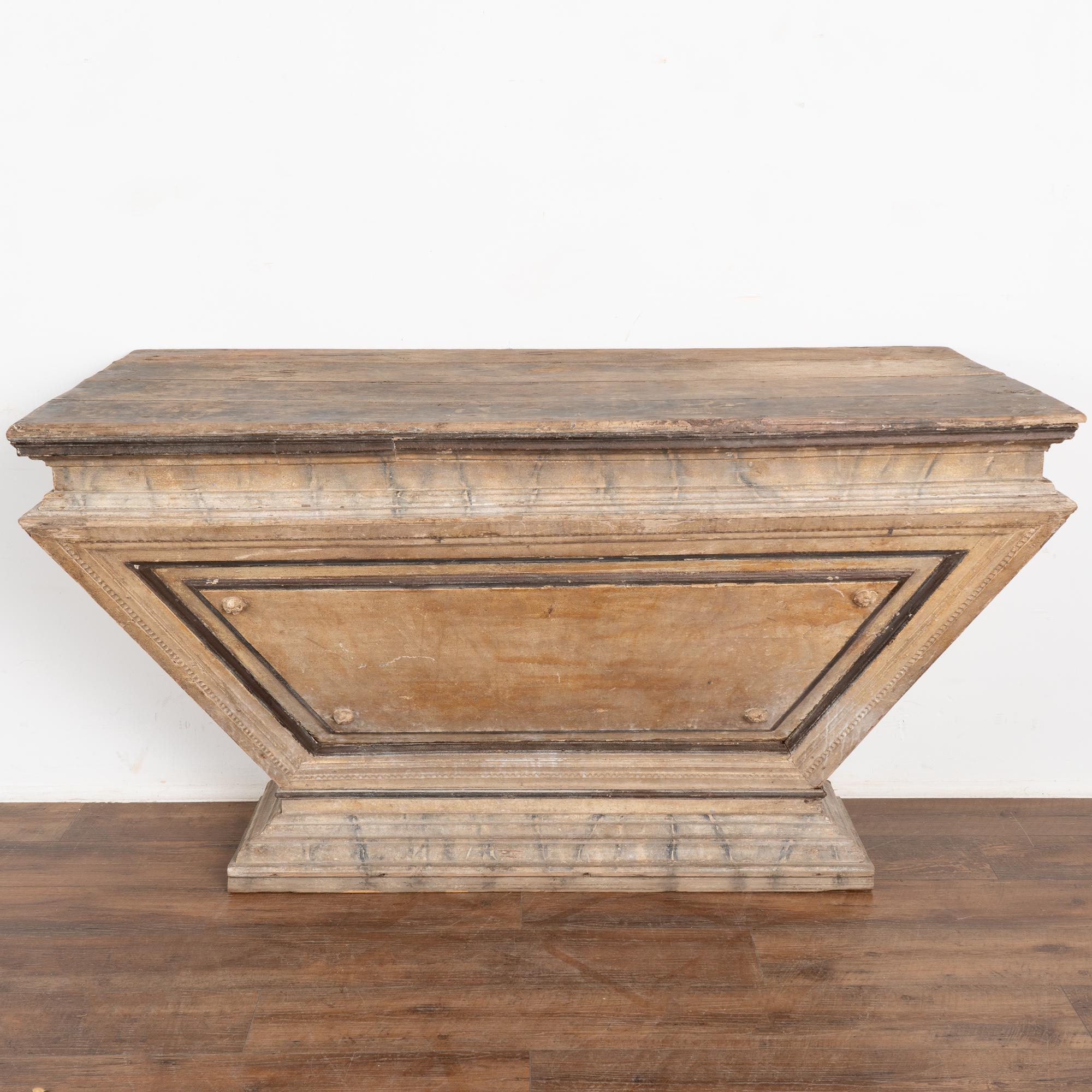 Gustavian Original Painted Console, Sweden circa 1800-20 For Sale