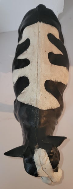 Original Painted Cow Door Stop