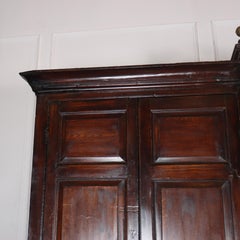 Original Painted English Housekeepers Cupboard
