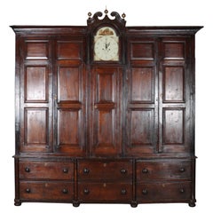 Credenza inglese originale dipinta per governanti