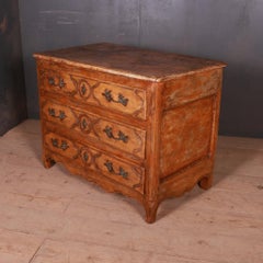 Original Painted French Commode