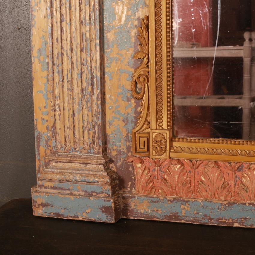 Splendido specchio francese originale del XIX secolo dipinto, bella lastra di specchio foxed, 1860.



Dimensioni:
Larghezza di 112 cm (44 pollici)
4,5 pollici (11 cm) di profondità
51 pollici (130 cm) di altezza.