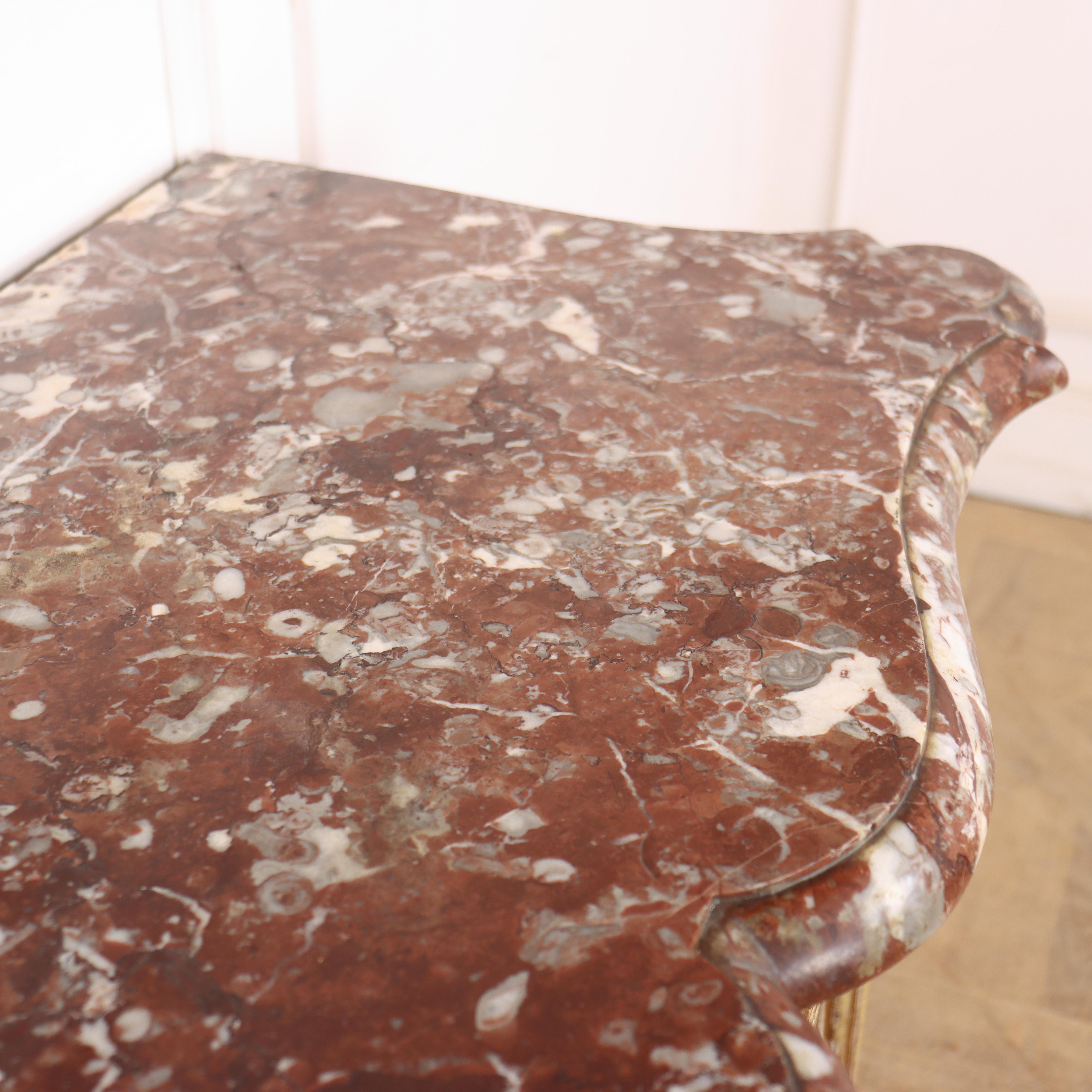 Original Painted Italian Console Table For Sale 4
