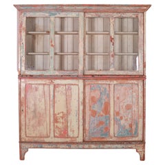 Original Painted Kitchen Cupboard