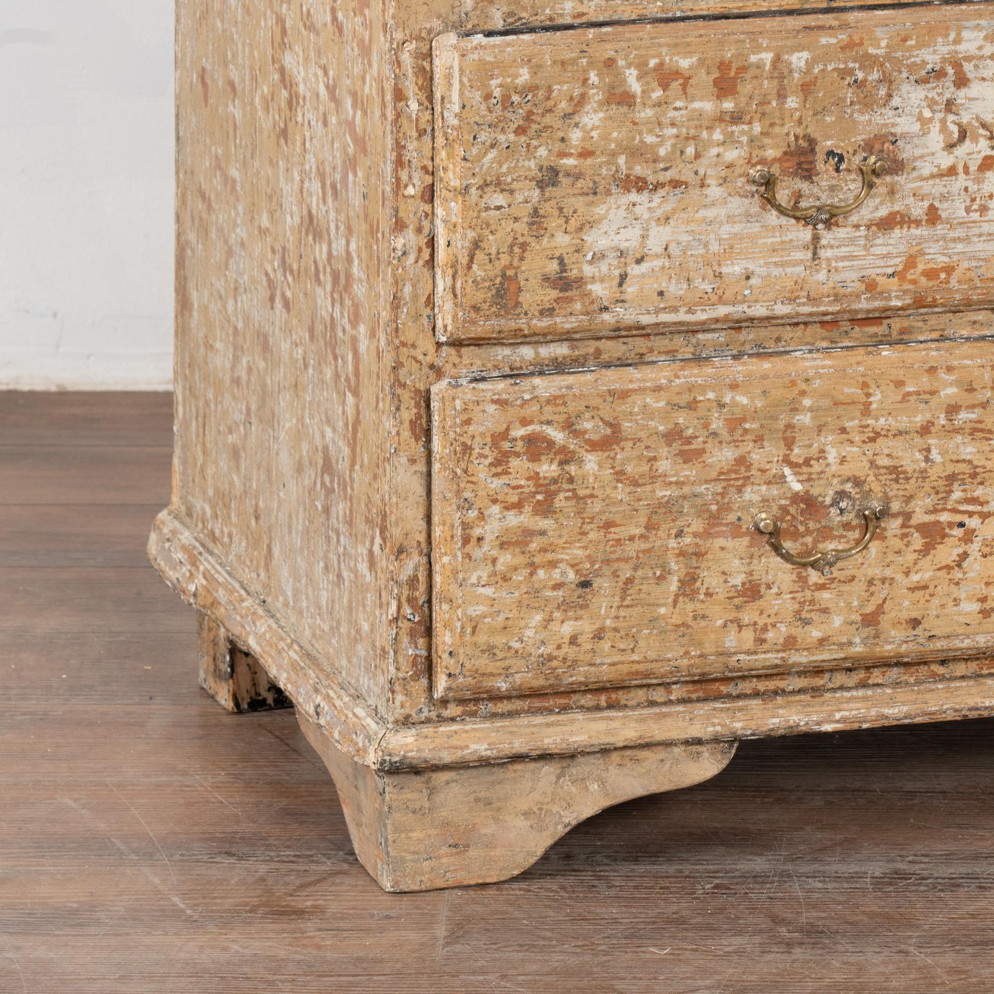 Original Painted Pine Swedish Secretary, circa 1800-40 For Sale 6