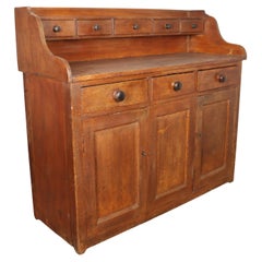 Antique Original Painted Scottish Dresser Base