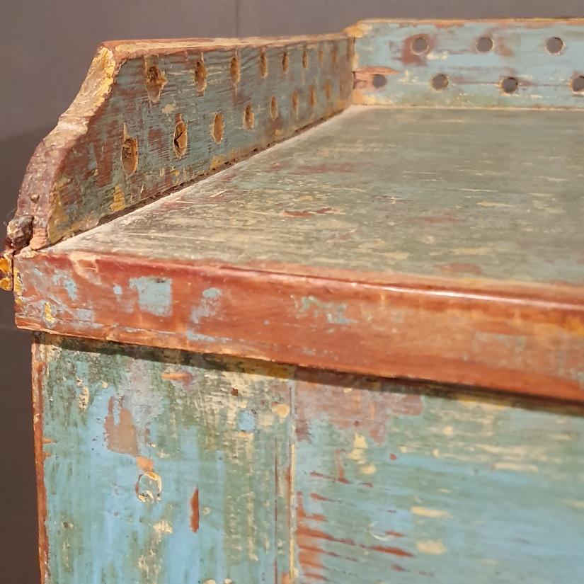 Pine Original Painted Swedish Gustavian Buffet