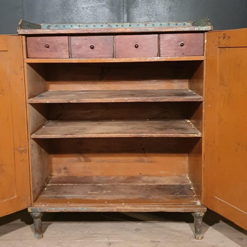 Original Painted Swedish Gustavian Buffet 1