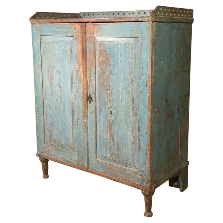 Original Painted Swedish Gustavian Buffet