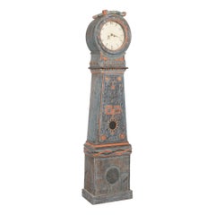Original Painted Swedish Mora Clock , Dated 1823
