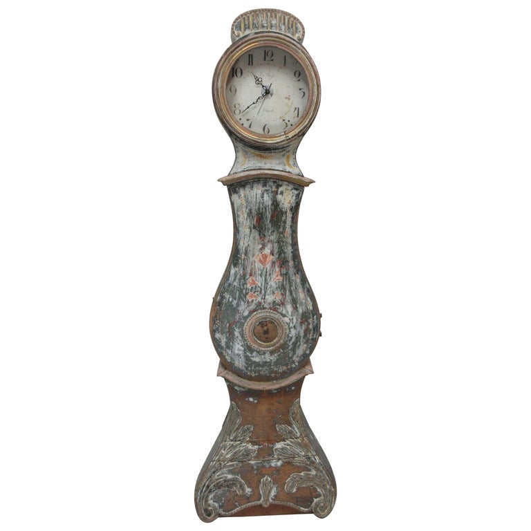 Original Painted Swedish Mora Clock For Sale at 1stDibs mora clocks