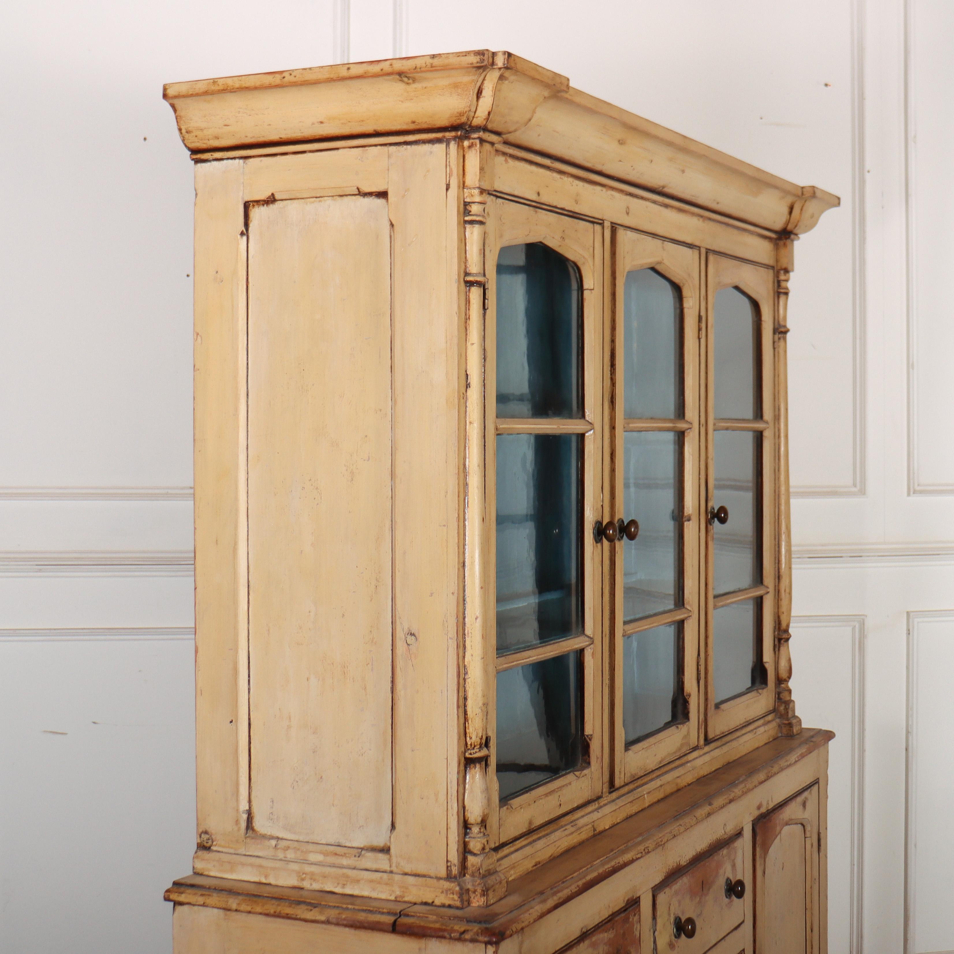 Original Painted West Country Dresser In Good Condition For Sale In Leamington Spa, Warwickshire