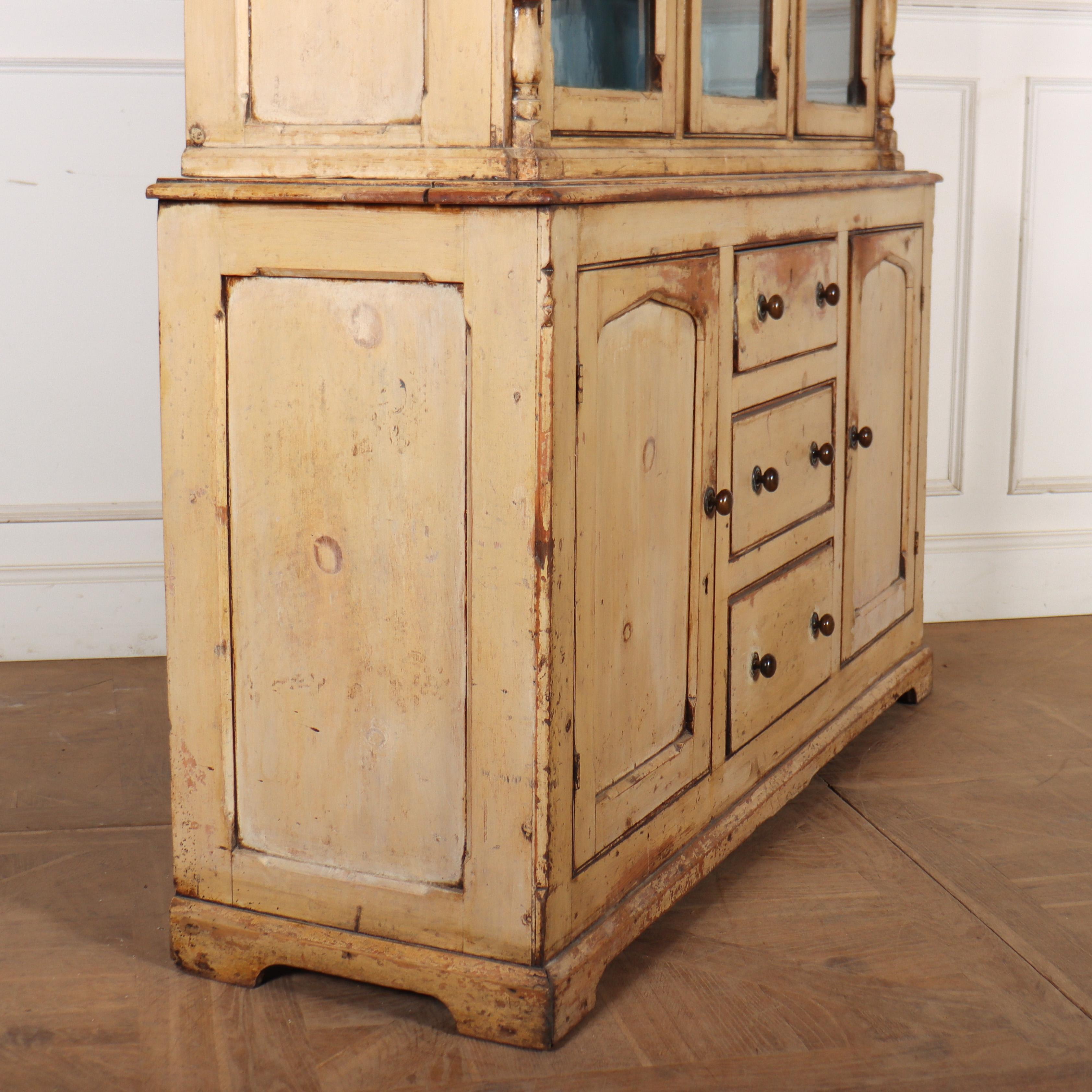 19th Century Original Painted West Country Dresser For Sale