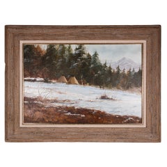 Original Painting "A Closing of Winter" by Thomas DeDecker