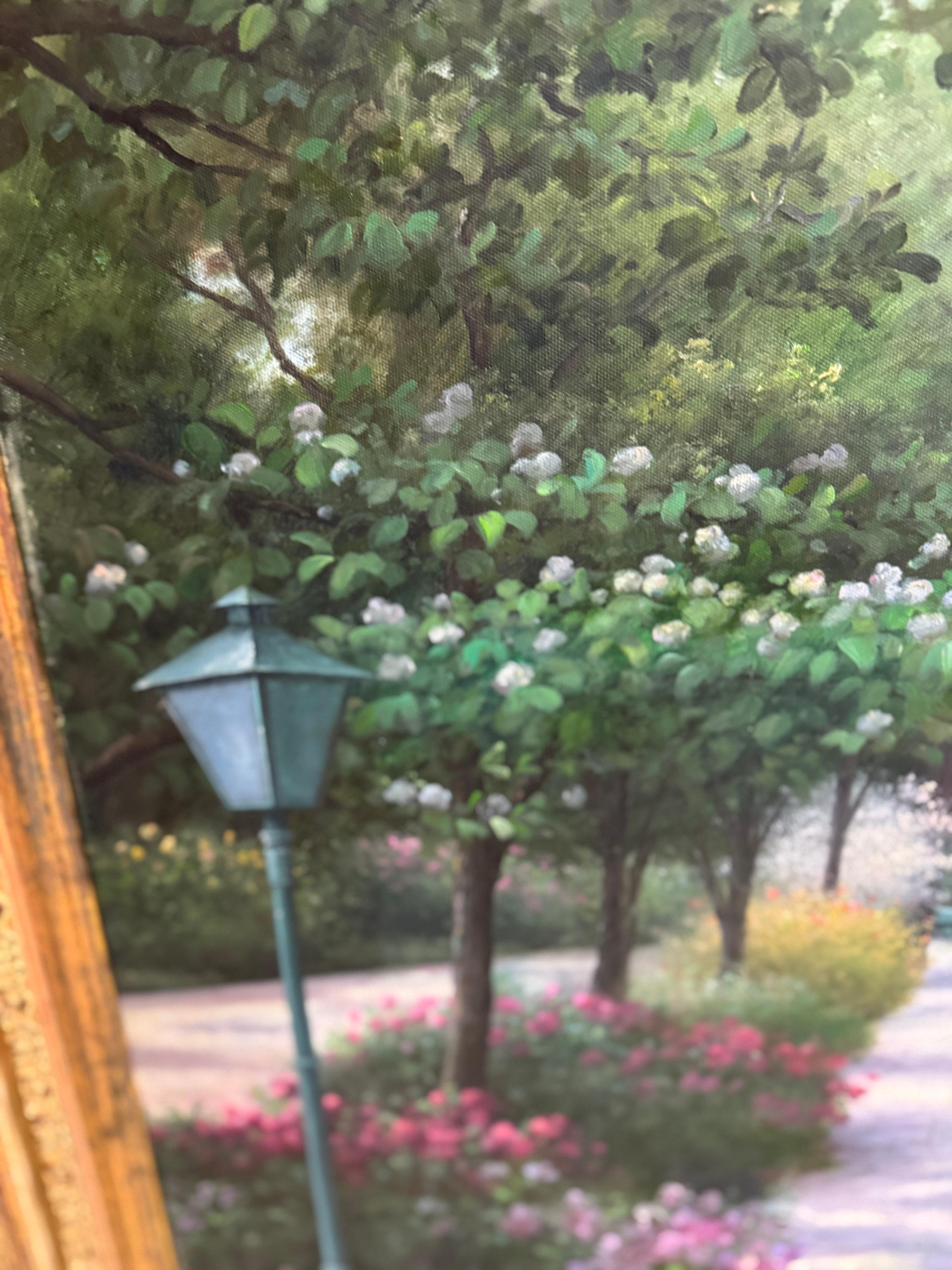 Originalgemälde des Künstlers Bazzaro im Zustand „Gut“ im Angebot in Birmingham, AL