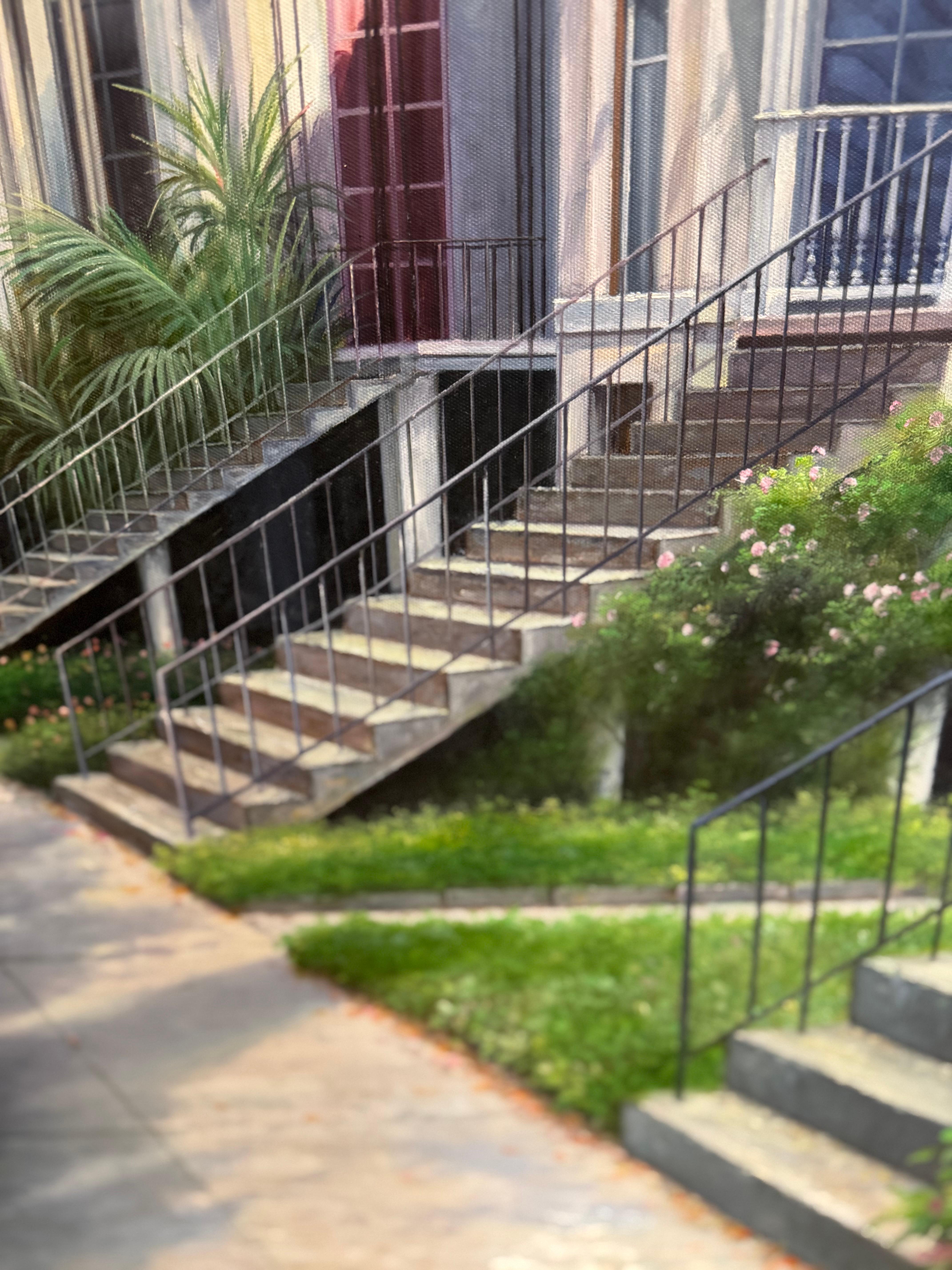 Originalgemälde des Künstlers Bazzaro im Angebot 2