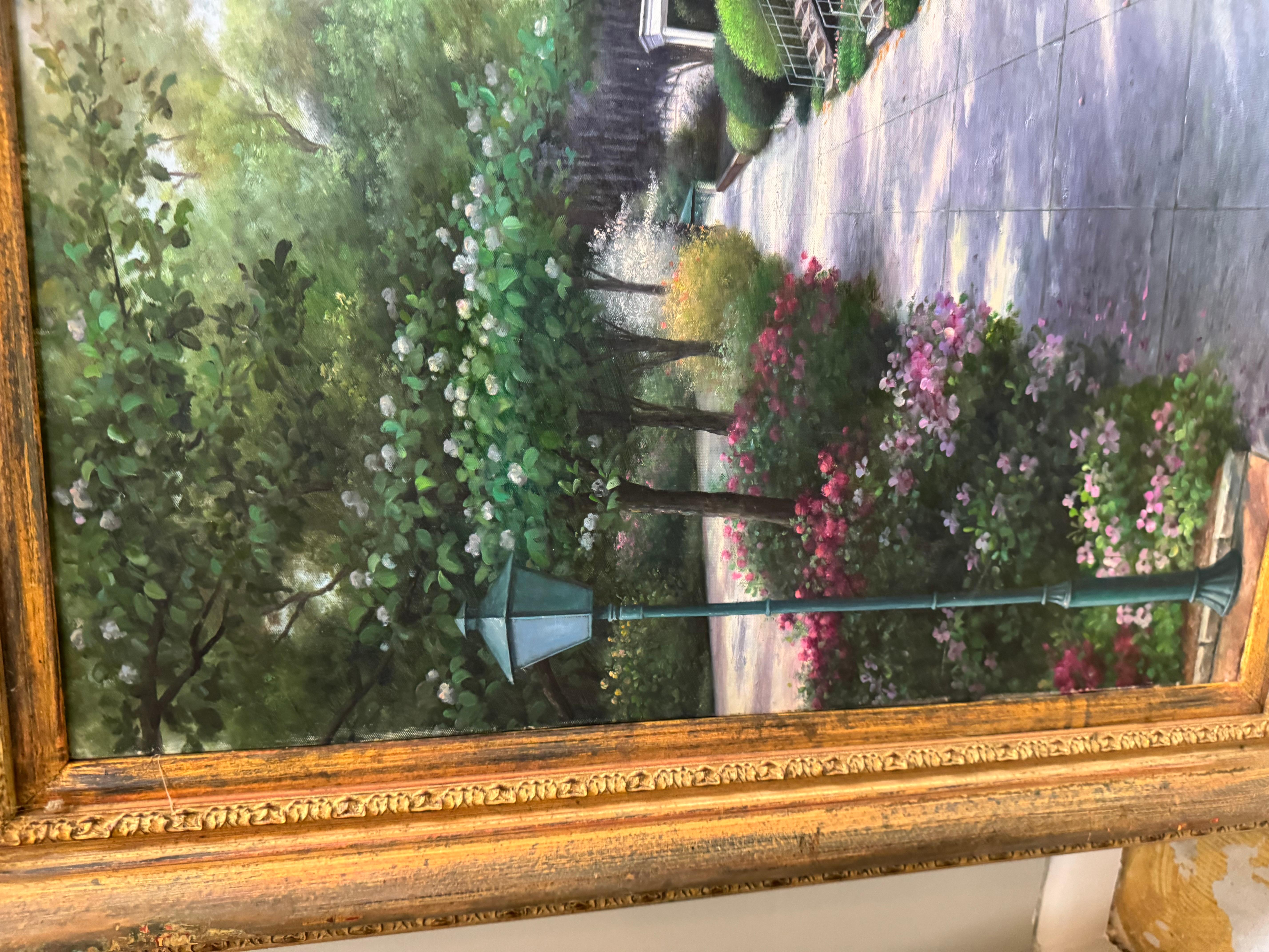 Originalgemälde des Künstlers Bazzaro im Angebot 3