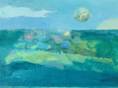 Pintura original de Keith Finch 1919-1993 Firmada