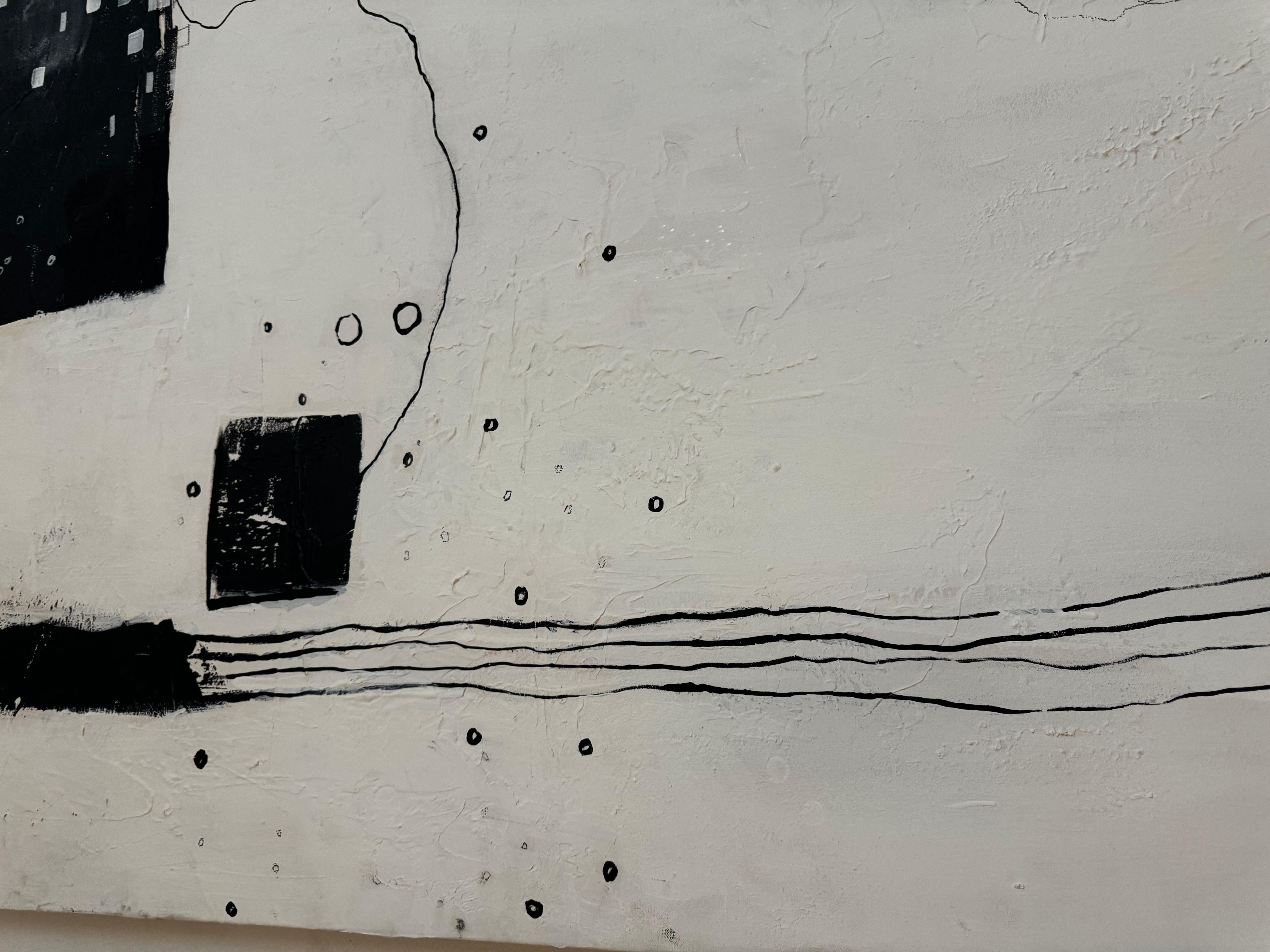 Acrylic Original Painting By Omar Ananias 72” x 72” For Sale