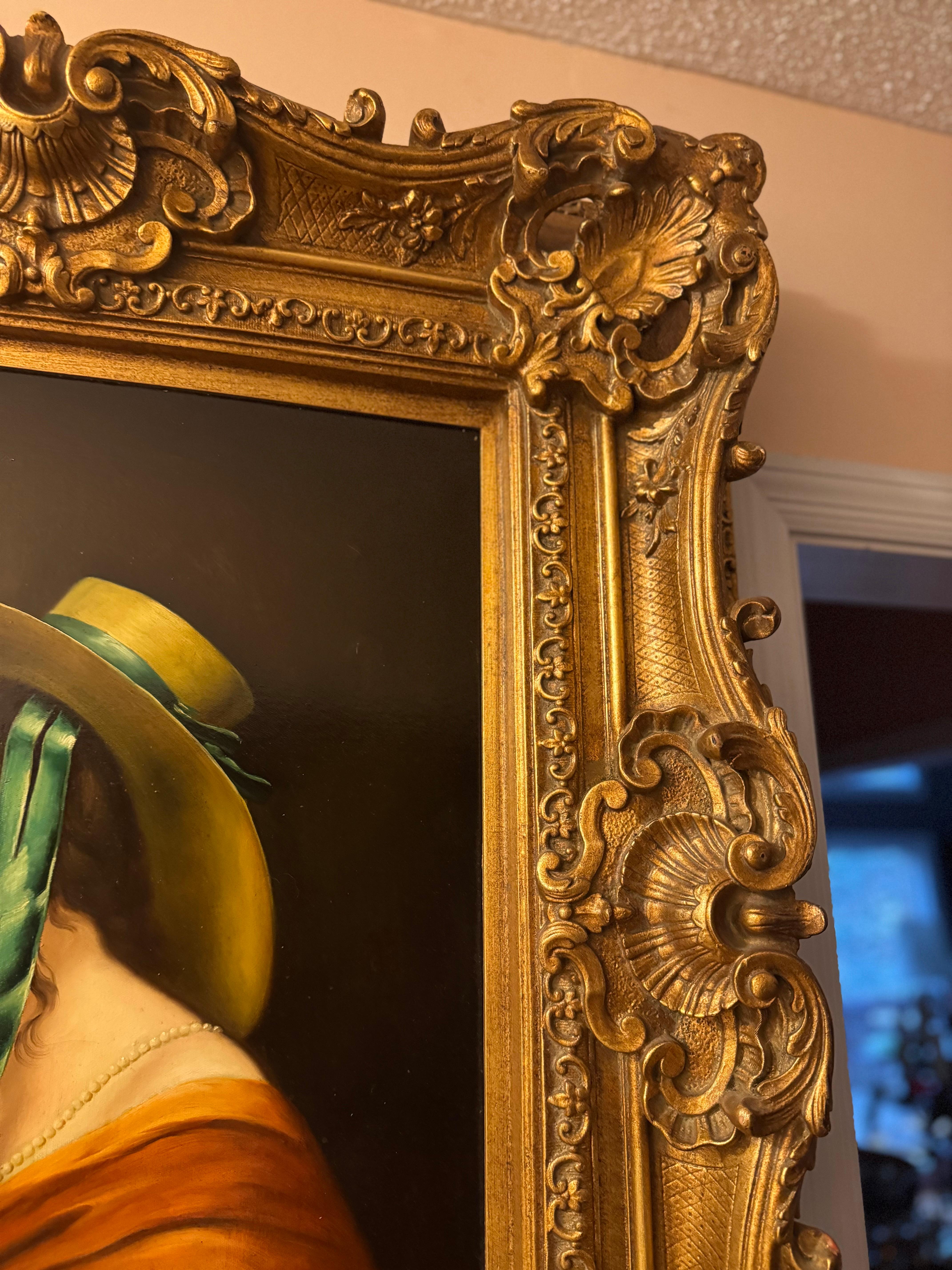 Originalgemälde ) inspirierte ein Museumsgemälde der französischen Malerin Élisabeth Vigée im Angebot 4