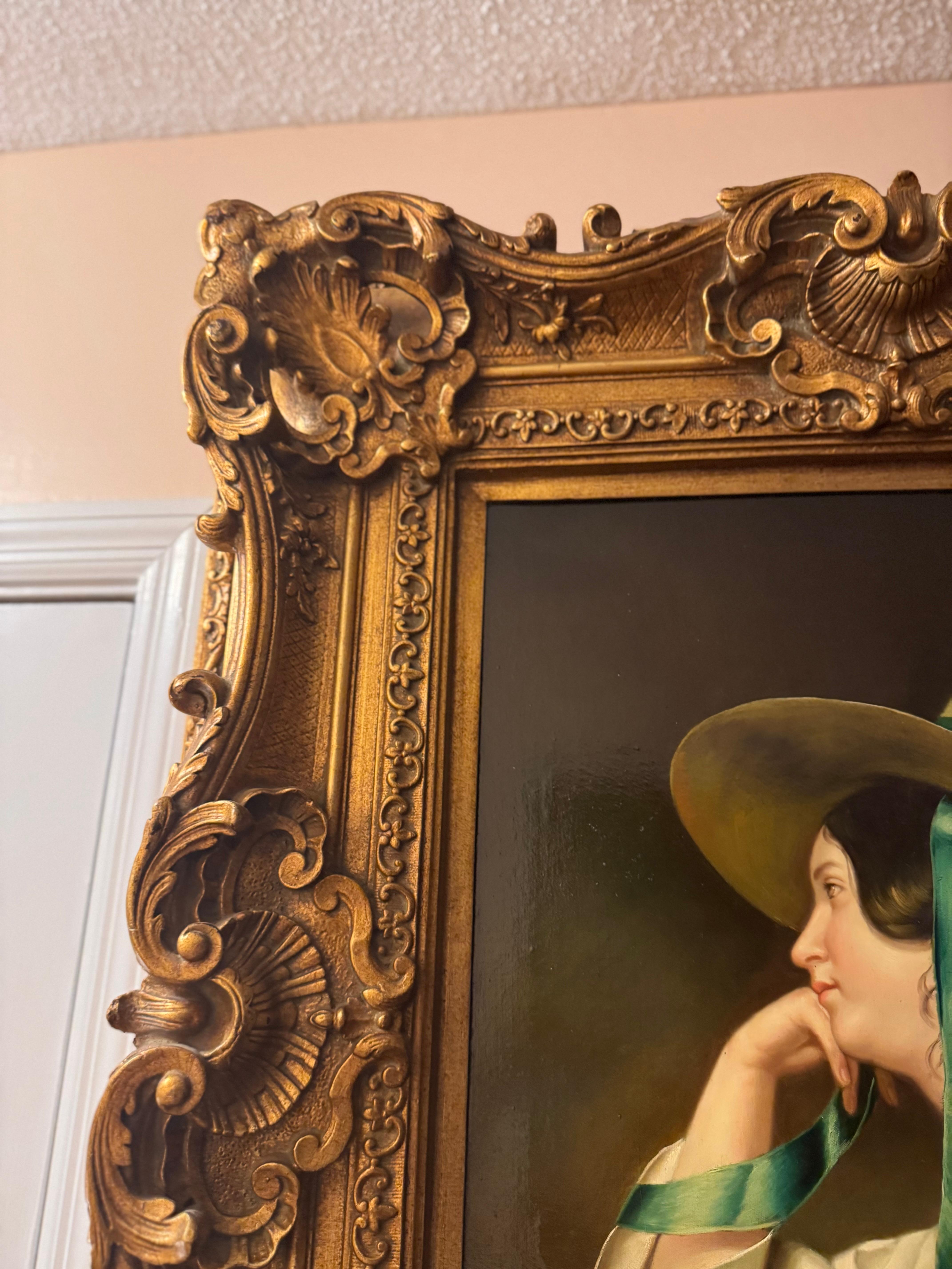 Originalgemälde ) inspirierte ein Museumsgemälde der französischen Malerin Élisabeth Vigée im Angebot 6