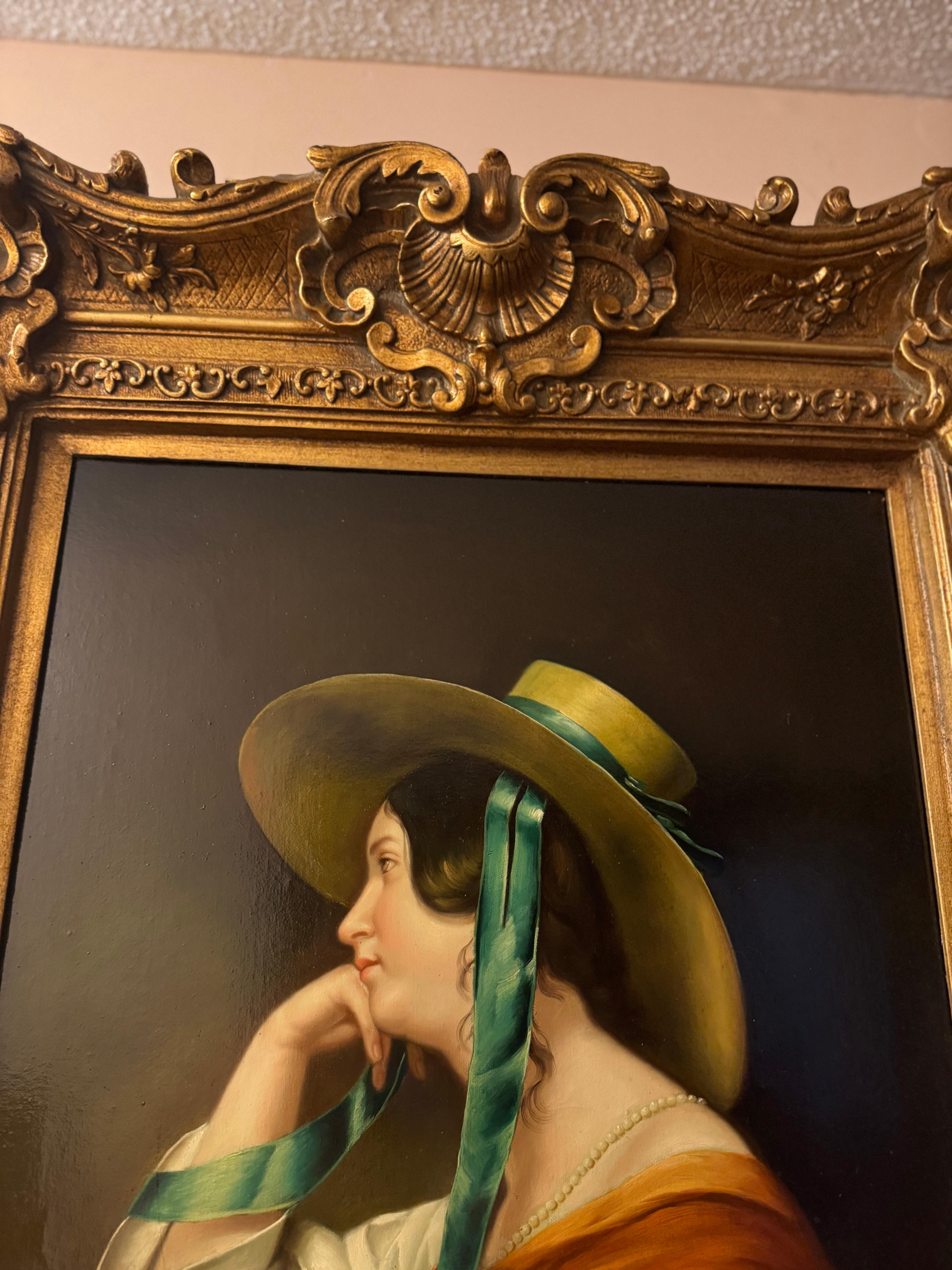 Originalgemälde ) inspirierte ein Museumsgemälde der französischen Malerin Élisabeth Vigée im Angebot 7