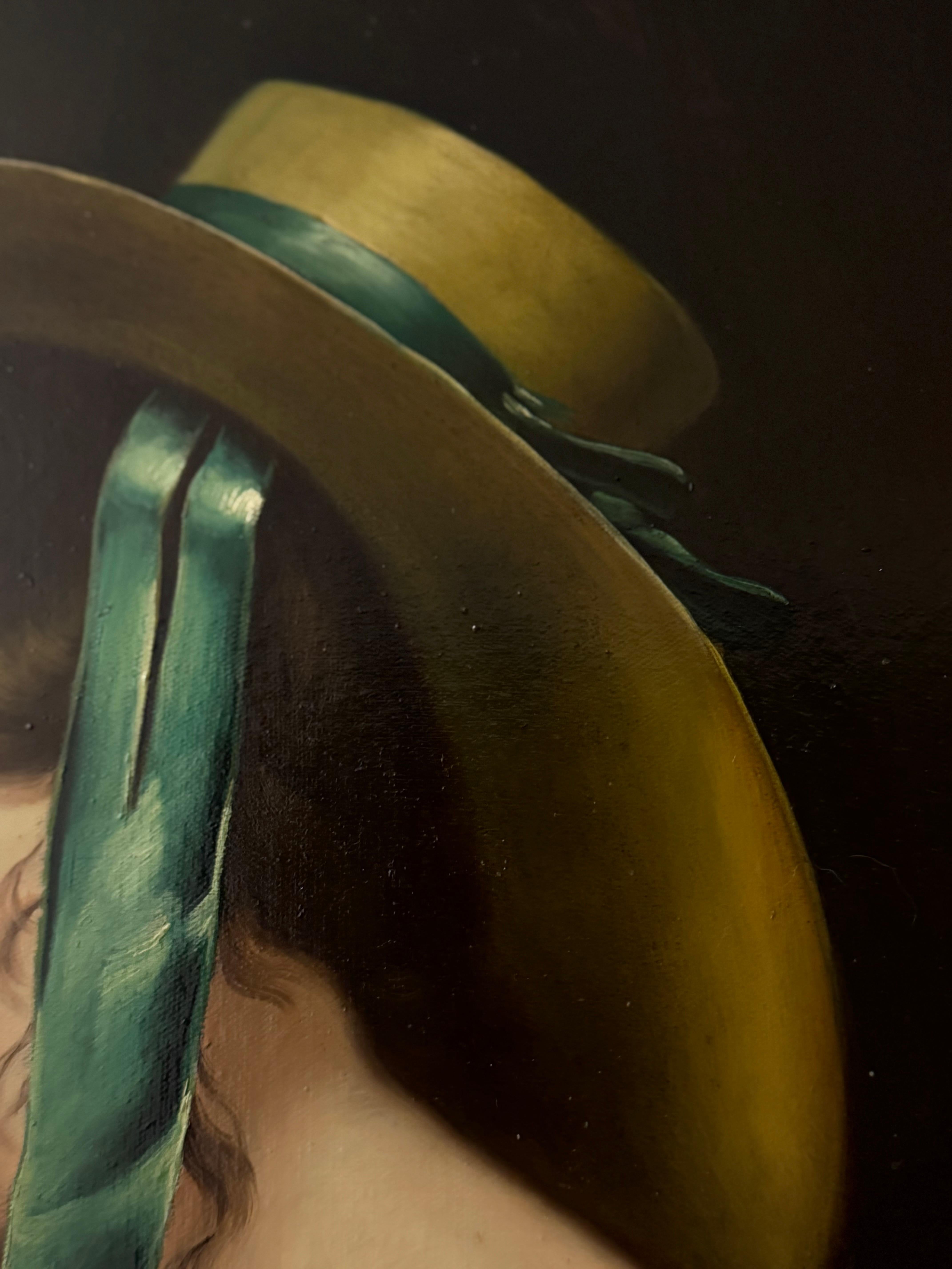 Originalgemälde ) inspirierte ein Museumsgemälde der französischen Malerin Élisabeth Vigée im Zustand „Gut“ im Angebot in Birmingham, AL