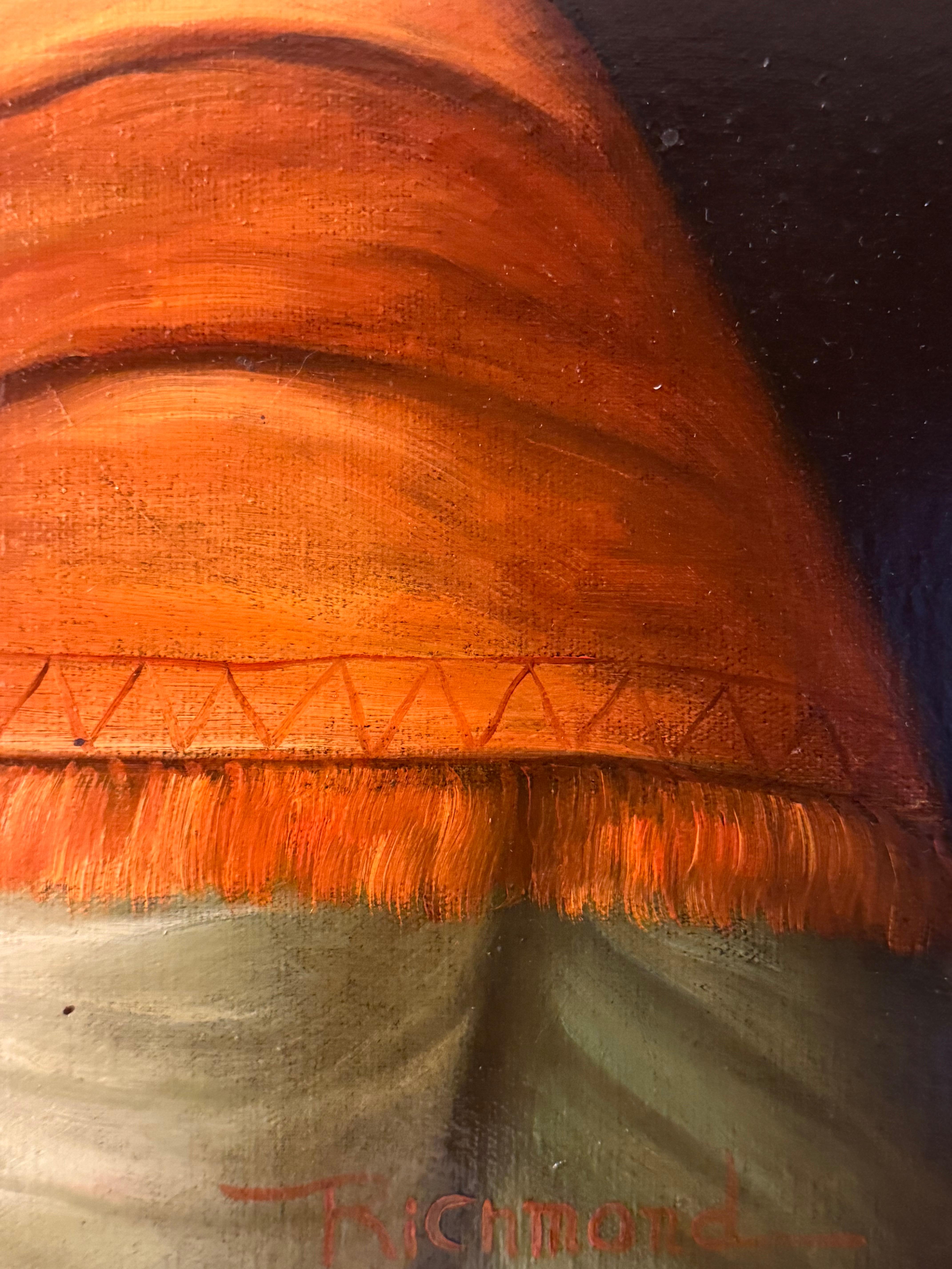 Originalgemälde ) inspirierte ein Museumsgemälde der französischen Malerin Élisabeth Vigée (Leinwand) im Angebot